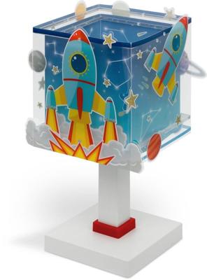 Dalber TafellampjeRocket blauw met wit - 63351