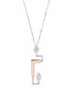 Yeprem collier en or 18ct orné de diamants - Argent