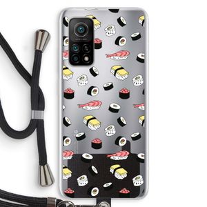 Sushi time: Xiaomi Mi 10T 5G Transparant Hoesje met koord