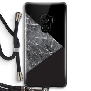 Combinatie marmer: Xiaomi Mi Mix 2 Transparant Hoesje met koord
