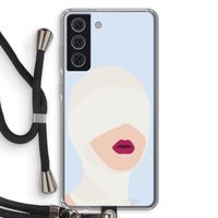 Incognito: Samsung Galaxy S21 FE Transparant Hoesje met koord