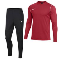 Nike Park 20 Crew Trainingspak Kids Rood Wit