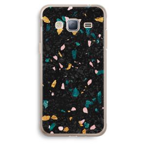 Terrazzo N°10: Samsung Galaxy J3 (2016) Transparant Hoesje