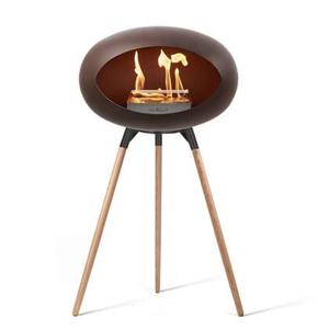 Le Feu Ground Wood High 79cm Bruin|Zwart|Lichtbruin Oak