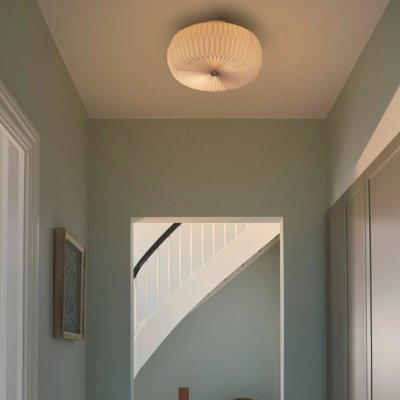 Plafondlamp Wit rond Papier Belloy rond 40cm