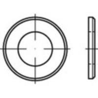 TOOLCRAFT Onderlegringen Messing 500 stuk(s) TO-5454117