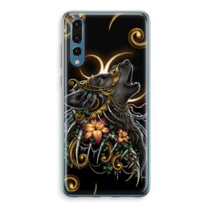 Huilende Wolf: Huawei P20 Pro Transparant Hoesje