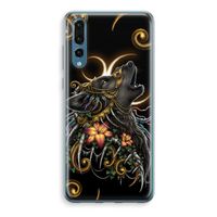 Huilende Wolf: Huawei P20 Pro Transparant Hoesje