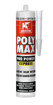 Griffon Poly Max Pro Power Express 300g Crystal Clear