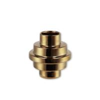 Daan Kromhout Vaas stairs shiny gold 15 cm | 6 stuks