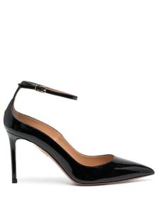 Aquazzura escarpins Love Affair 85 mm en cuir - Noir