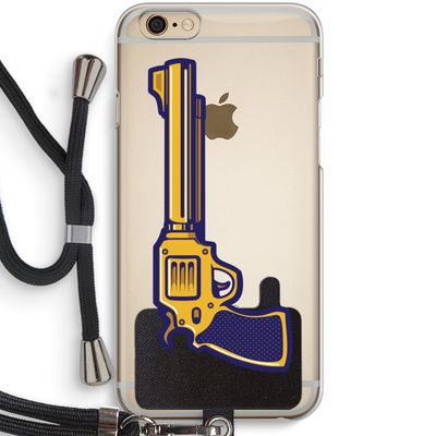 Pew Pew Pew: iPhone 6 / 6S Transparant Hoesje met koord