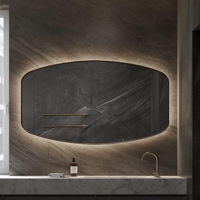 Spiegel Martens & Meijer Lissabon 120x75 Cm Met Indirecte Verlichting En Spiegelverwarming Mat Zwart Spiegel Martens & Meijer Lissabon 120x75 Cm Met Indirecte Verlichting En Spiegelverwarming Mat Zwart