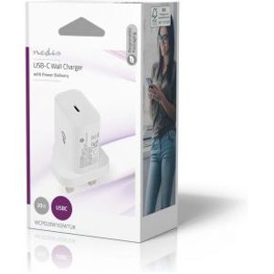 Oplader | PD3.0 20W | 1.67 / 2.22 / 3.0 A | Outputs: 1 | USB-C© | 20 W | Automatische Voltage Sele