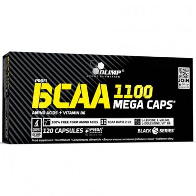 BCAA Mega Caps 1100 120caps