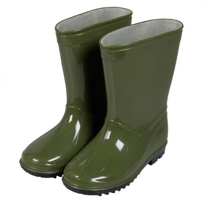 XQ Kinder Regenlaarzen Army -36