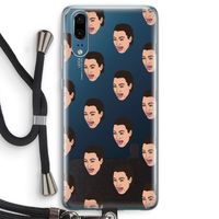 Ugly Cry Call: Huawei P20 Transparant Hoesje met koord