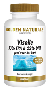 Golden Naturals Visolie 33% EPA & 22% DHA Capsules