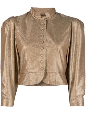 DESTREE veste Amoako à fini métallisé - Or