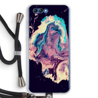 Cosmic Silence: Honor 10 Transparant Hoesje met koord