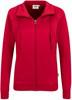 Hakro 406 Women's sweat jacket College - Red - XS