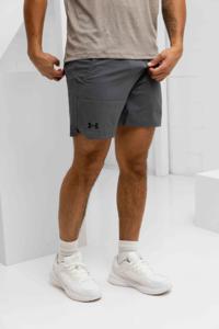 Under Armour Vanish Woven 15CM Korte Broek Heren Grijs - Maat XS - Kleur: Grijs | Soccerfanshop