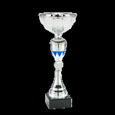 Sportprijzen Leiden Trofee Zilver Blauw ET.393B