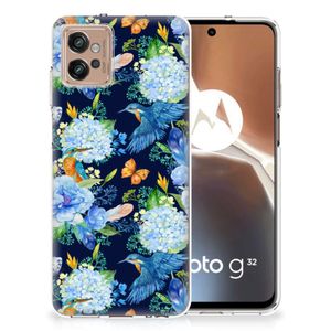 TPU Hoesje voor Motorola Moto G32 IJsvogel