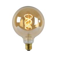 Lucide G125 - Filament lamp - Ø 12,5 cm - LED 3 StepDim (Memory) - E27 - 1x4,9W 2200K - Amber