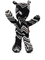 Missoni Home peluche à motif zigzag - Noir - thumbnail