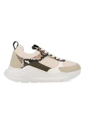 Bullboxer Sneakers 099000F5S_BGWHTD Beige-37 maat 37
