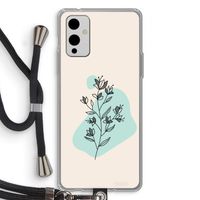 Violets are blue: OnePlus 9 Transparant Hoesje met koord