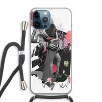 Dissimulation du réel: iPhone 12 Pro Max Transparant Hoesje met koord