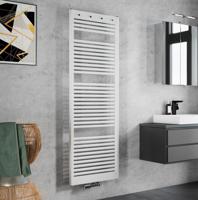 Handdoekradiator HSK Line Pro | 60x177.5 cm | CV en/of electrische werking | Wit