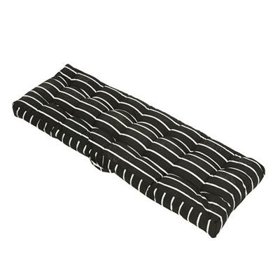Palletkussen Rug 40x120 cm Zwart en Wit - Buitengewoon de boet
