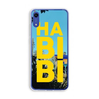 Habibi Majorelle : Honor Play 8A Transparant Hoesje