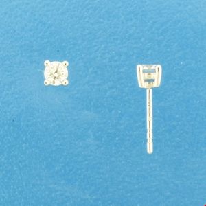 TFT Oorknoppen Diamant 0.30ct (2x0.15ct) H SI Witgoud Glanzend 3.5 mm x 3.5 mm