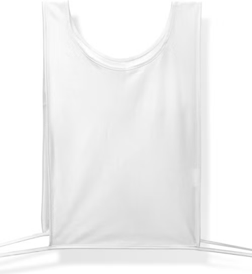 K9 Sportswear - Startsnummer hesje - Wit - zonder bedrukking