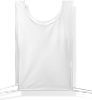 K9 Sportswear - Startsnummer hesje - Wit - zonder bedrukking
