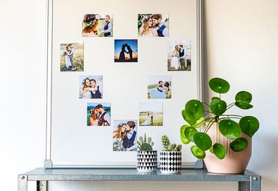 Vel met fotomagneten Staand (Set van 9)