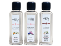 Maison Berger Navullingen set - voor geurbrander - Lady Flower / Angelique Black / Liliflora - 3 x 250 ml