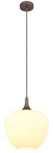 Globo Bruine hanglamp Maxy 1-lichts Ø 29cm 15548H1C