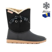 Anoki Laarzen Dames 40/41 Zwart Halfhoog Blackfox