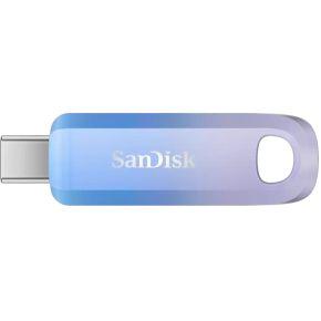 SanDisk Creator USB flash drive 256 GB USB Type-C 3.2 Gen 1 (3.1 Gen 1) Blauw, Lila
