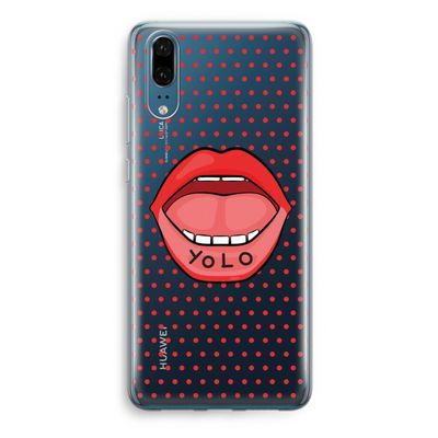 Yolo Denise: Huawei P20 Transparant Hoesje