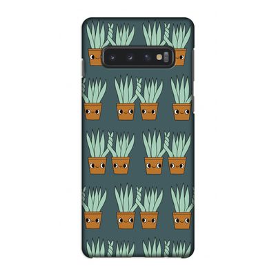 Sansevieria: Samsung Galaxy S10 4G Volledig Geprint Hoesje