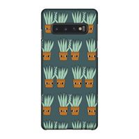 Sansevieria: Samsung Galaxy S10 4G Volledig Geprint Hoesje