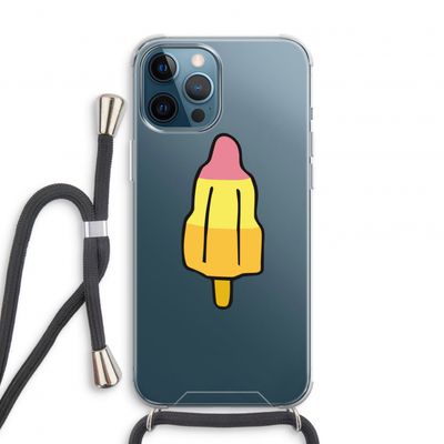 Raketijsje: iPhone 12 Pro Transparant Hoesje met koord