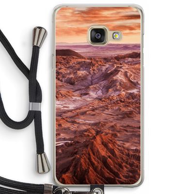 Mars: Samsung Galaxy A3 (2016) Transparant Hoesje met koord