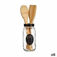 Blik Keukenspatel Metaal 840 ml 9 x 17 x 9 cm (12 Stuks)